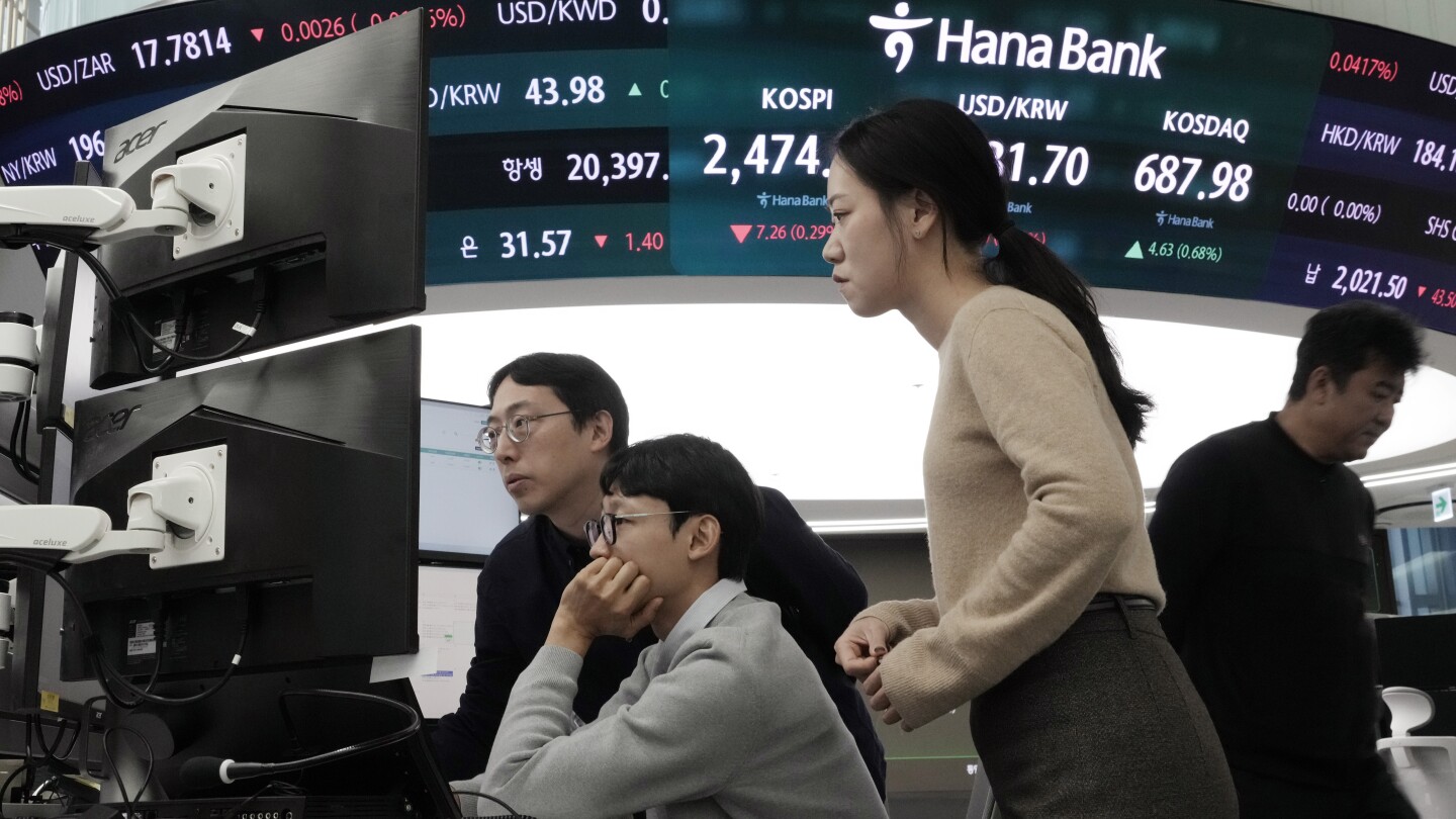 Stock market today: Global shares are mixed after New Year holiday. Chinese shares sink